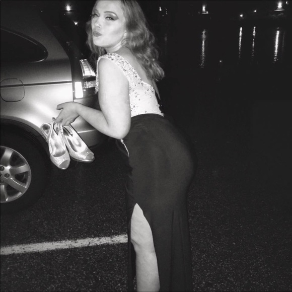 Black prom dress - Picture 4 of 4